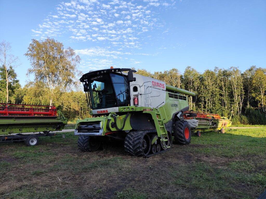 Claas Lexion 780 klaasivahetus